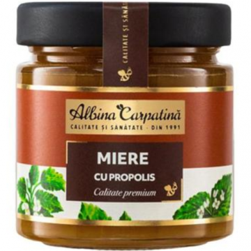 Miere cu Propolis 270g Apicola Pastoral Georgescu Miere cu Propolis 270g Apicola Pastoral Georgescu