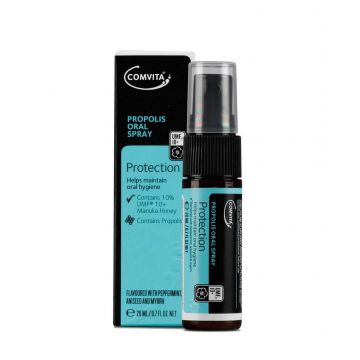 (nou) Spray oral cu miere de Manuka si Propolis (20ml) | Comvita